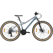 Bikestar Mountainbike 21 Gang Shimano RD-TY300 Schaltwerk Kettenschaltung für Damen und Herren, Kettenschaltung