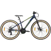 Bikestar Alu Mountainbike 26 Zoll | 21 Gang Hardtail Sport MTB 13 Zoll Rahmen Scheibenbremse Federgabel | Blau