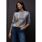 Street One Strickpullover mit grafischem Muster