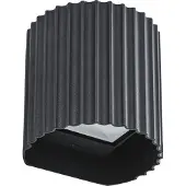 LINDBY Ralino LED-Außenwandlampe, IP65, Aluminium, schwarz, zweiflammig - , Ralino, Schwarz, für Terrasse, Aluminium, Modern