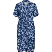 ONLY Carmakoma Blusenkleid "CARYASMIN S/S SHIRT DRESS WVN NOOS"