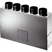 Maico 0018.0608 Luftverteile aus Blech MF-BV90-125-5 5 Anschlüsse,Anschluss Flexrohr MF-F90 00180608