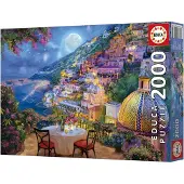 Educa Night Date In Positano Puzzle 2000 Stücke