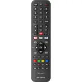 Meliconi 808045, TV, IR Wireless, Drucktasten, Schwarz
