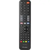Meliconi 808042, TV, IR Wireless, Drucktasten, Schwarz