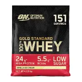 Optimum Nutrition 100 % Whey Gold Standard, Vanilla Ice Cream, Pulver 4530 g Puder