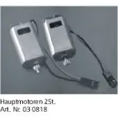 Jamara Hauptmotor VE2 Polizeiheli 030818