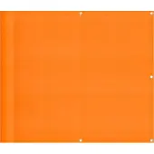 vidaXL Balkon-Sichtschutz Orange 90x800 cm 100% Polyester-Oxford