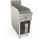 Saro Elektrogriddleplatte 400 mm breit Stand glatt Modell LQ / FTE2BAL