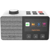 Kenwood CR-M70DAB-W, Tragbar, Digital, DAB+, FM, 87,5 - 108 MHz, 174928 - 239200 MHz, 5 W