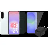 Samsung Galaxy A37 256GB Weiß 5G + Komplettes Zubehörset