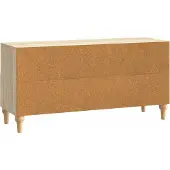 vidaXL TV-Schränk Sonoma-Eiche 102 x 34,5 x 50 cm Holzwerkstoff