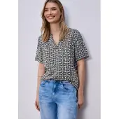 Street One Klassische Bluse mit Turn-Up Funktion