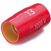 Cimco Steckschlüsseleinsatz DIN 7448, 1000 V, SW 24, 1/2 Zoll-Innenvierkant 112616