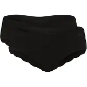 Sloggi Slip "ZERO Modal 2.0 Hipster 2P", Damen, Gr. S, schwarz, Single Jersey, Obermaterial: 82% Modal, 18% Elasthan, Unterhosen Slip, nahtlos und weich