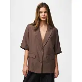 Pieces Blazer in Coffee Quartz | Gr.: M