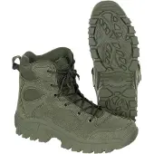MFH Trekking-Stiefel 6-Loch Oliv Knöchelhoch 46
