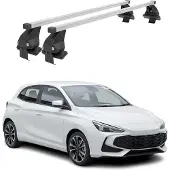Menabo Dachträger Grundträger für MG MG3 2024-2025 Stahl Grau 2tlg