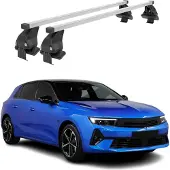Menabo Dachträger Grundträger für Opel Asta L 2021-2025 Stahl Grau 2tlg