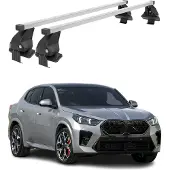 Menabo Dachträger Grundträger für BMW X2 U10 2023-2025 Stahl Grau 2tlg