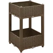 Syfax Hochbeet 40x40x71 cm Polypropylen