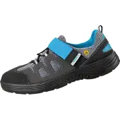 ABEBA ESD-x-light 7131020 ESD Halbschuh schwarz/blau Gr. 36
