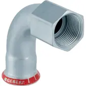 Geberit Übergangsbogen Mapress C-Stahl d 22xRp 3/4, 90G, m IG, außen verzinkt