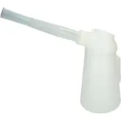 Ks Tools Messbecher mit flexiblem Auslauf weiß - 150.9001 - weiß