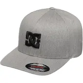 Dc-shoes Flex Cap "Capstar", Herren, Gr. L, grau (castlerock), Baumwolle, Caps Flex Cap