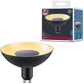 Paulmann LED GU10 Leuchtmittel in Schwarz und Gold 4,9W 170lm
