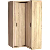 Masseno Drehtürenschrank MALAGA 100/192/58 cm 2-türig Sonoma Eiche