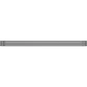 vidaXL Hochbeet Verzinkter Stahl 544x100x36 cm Grau