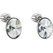 Evolution Group - Silver earrings with Swarovski crystals 31274.5ue Shadow
