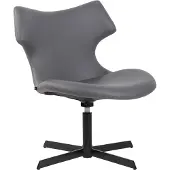 Mendler Lounger HLO-CP92 Kunstleder grau