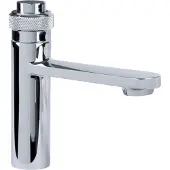 OWIM GmbH & Co. KG Miomare Badarmatur mit Knopfdruck rund Wasserhahn Armatur Waschtischamatur