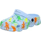 Sneakers Kinder-Badeschuh Dinosaurier Blau, Farbe:blau, EU Größe:29