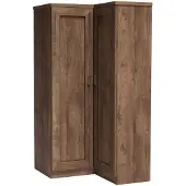 Masseno Drehtürenschrank UDINE 110/190/57 cm 2-türig Braun