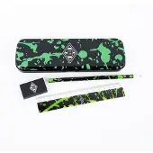 Borussia Mönchengladbach Schulset " Colour Spots" schwarz/grün