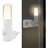 Northpoint LED Orientierungsleuchte mit Bewegungsmelder Induktionsladung Taschenlampe & Notlicht Rund