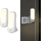 Northpoint LED Orientierungsleuchte mit Bewegungsmelder Induktionsladung Taschenlampe & Notlicht