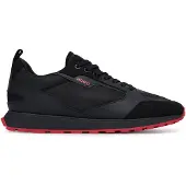 HUGO Sneakers aus verschiedenen Materialien mit Logo-Akzenten Grösse 41