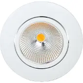 Nobile LED Downlight "A 5068 T Flat" 8W 927 (Warmton-extra) Weiß matt dimmbar