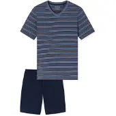 Schiesser Herren Pyjama CasualSchlafanzug, Pyjama Set, Nachtwäsche