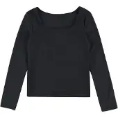 ONLY Bluse - Noos - Umkehrbar - KogEa - Schwarz - - 9-10 Jahre (134-140) - Blusen