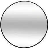 Atmosphera Okrągłe lustro w metalowej ramie, Ø 38 cm
