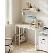 Vasagle Tisch, Computertisch, Bürotisch, 100 x 50 x 76 cm, moderner Stil
