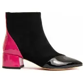 Montevita Heel Ankle Boot Yeya Schwarz