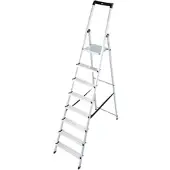 Krause MONTO Stufen-StehLeiter Solidy, 8 Stufen, Arbeitshöhe 3,70 m