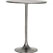 House Doctor Pan Café-Tisch, gebürstetes Silber