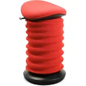 Topstar Sitness 4D rot schwarz ergonomischer Sitzhocker, Aktivhocker gegen Rückenschmerzen